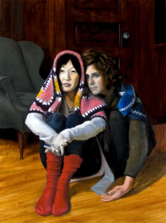 Oil painting on canvas by Jeff Diteman Portland artist.